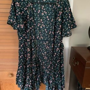 Relipop Summer Women Short Sleeve Print V Neck